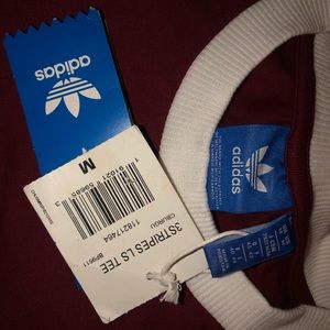 adidas Tops - 3-Stripes Long Sleeve T-Shirt adidas Tops - 3-Stripes Long Sleeve T-Shirt